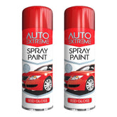 2X Auto Extreme Red Spray Paint 250ml Spray Paint